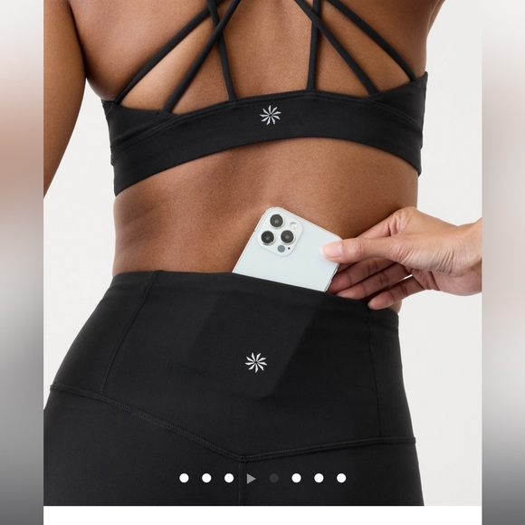 Athleta Elation Cinch Ultra High Rise Legging Black Small New - Picture 4 of 5